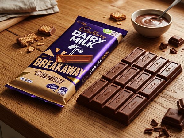 Australian Cadbury Dairy Milk Breakaway Chocolate Block - Image 4