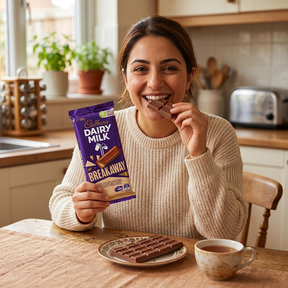 Australian Cadbury Dairy Milk Breakaway Chocolate Block - Image 8
