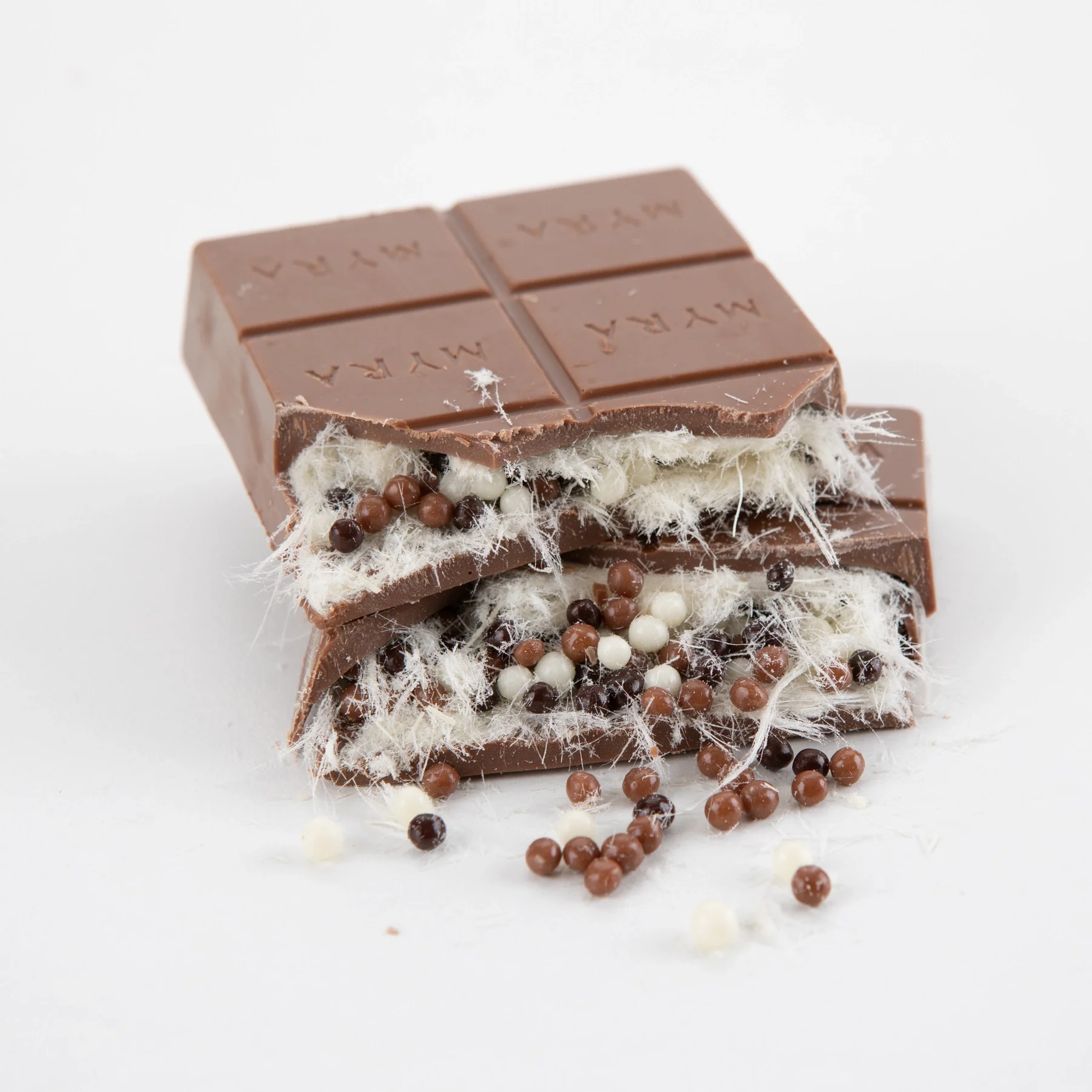 Carians Popping Angel Hair Chocolate Bar - Image 4