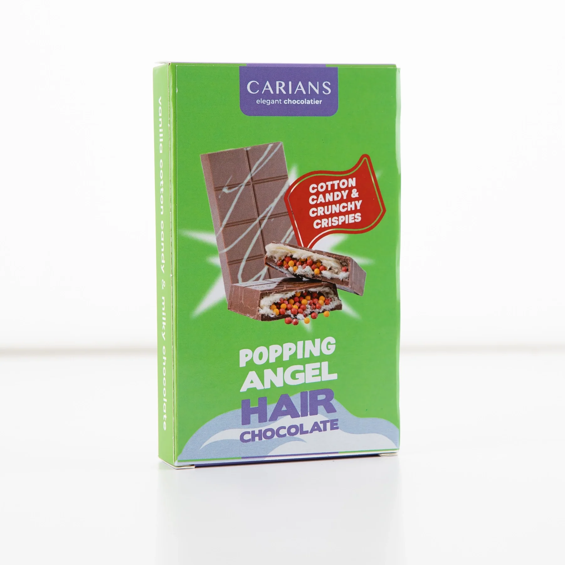 Carians Popping Angel Hair Chocolate Bar - Image 6