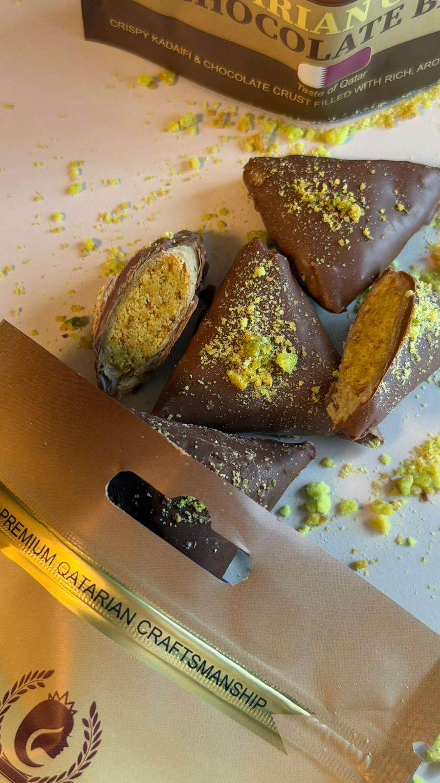 Carians Qatarian Crispy Pistachio Bites – 3.52 oz (100g) - Image 8
