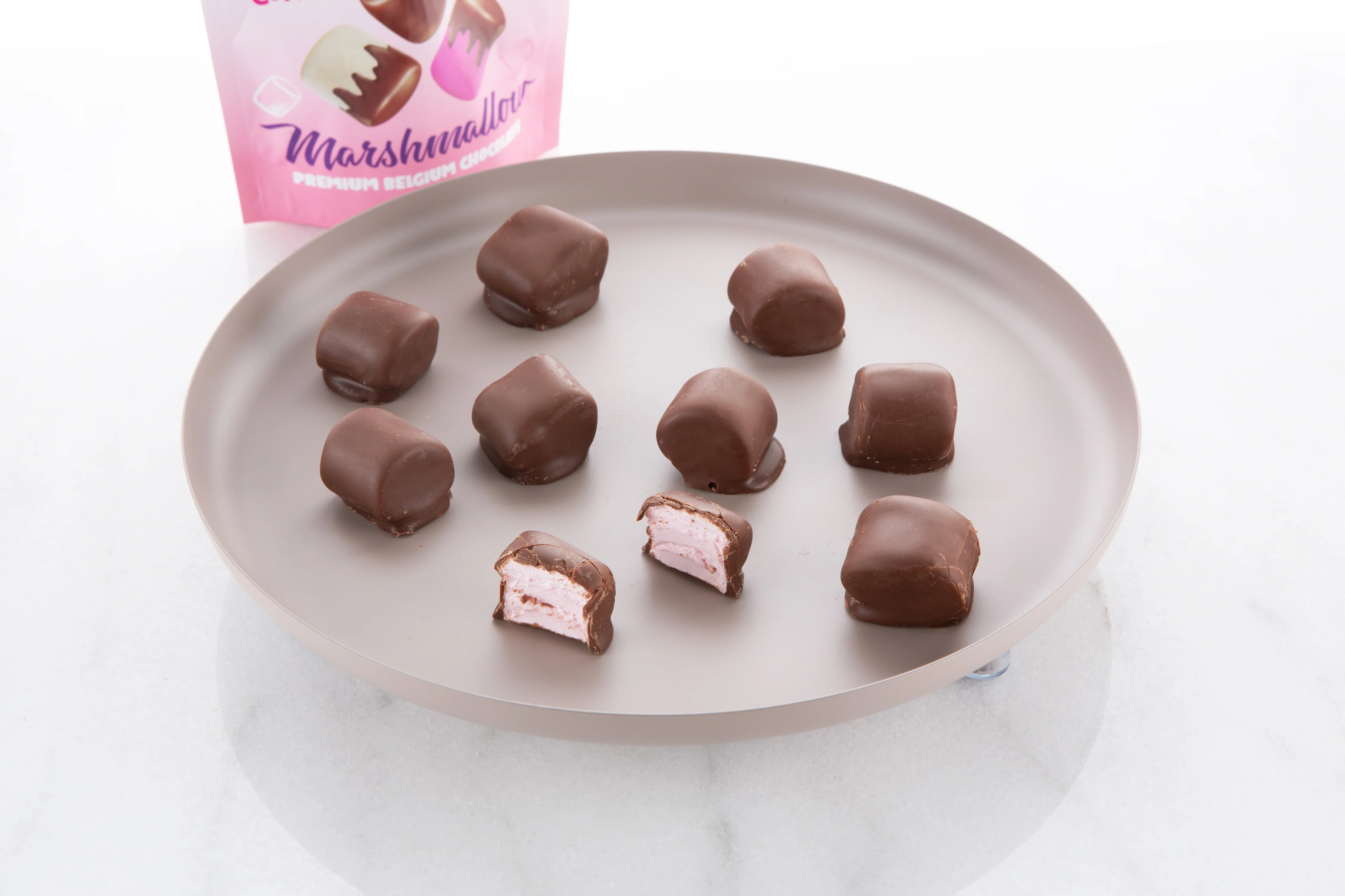 Chocolate Coated Mini Marshmallow Candy Chocolates (12 Pack) - Image 3
