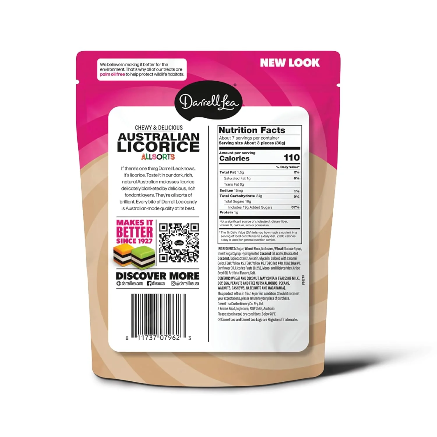 Australian Darrell Lea Liquorice Allsorts 9.52 oz (270g) - Image 4