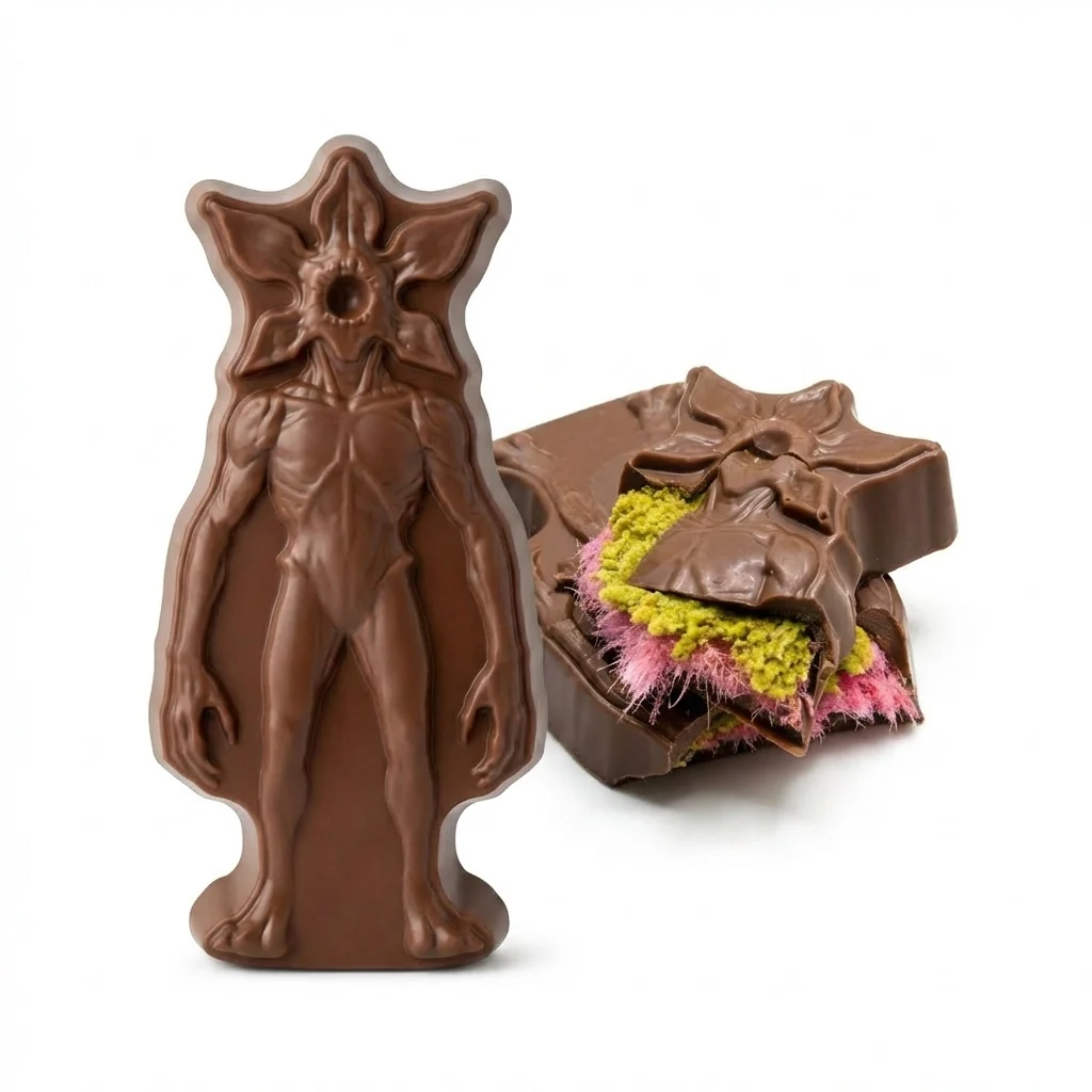 Demochoco Angel Hair Chocolate Bar, Viral Stranger Things - Image 2