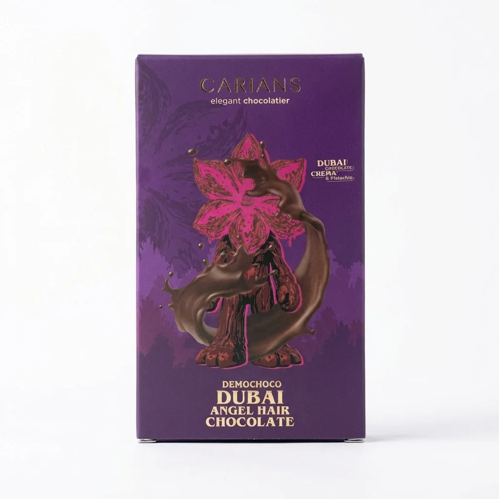 Demochoco Angel Hair Chocolate Bar, Viral Stranger Things - Image 3