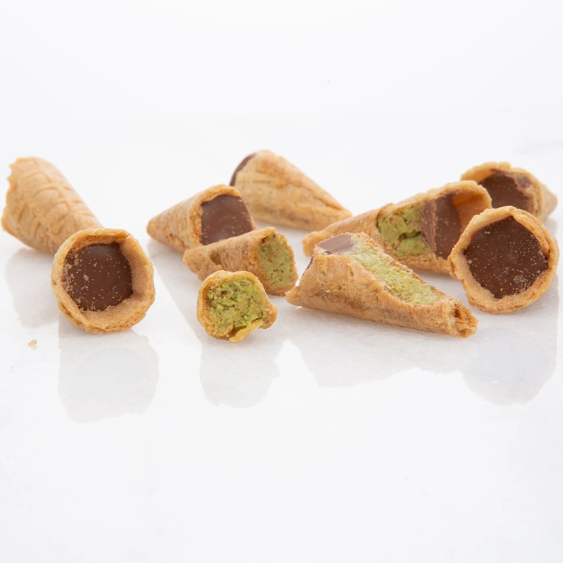 Dubai Chocolate Bite Size Mini Cones  - (12 Packs) - Image 5