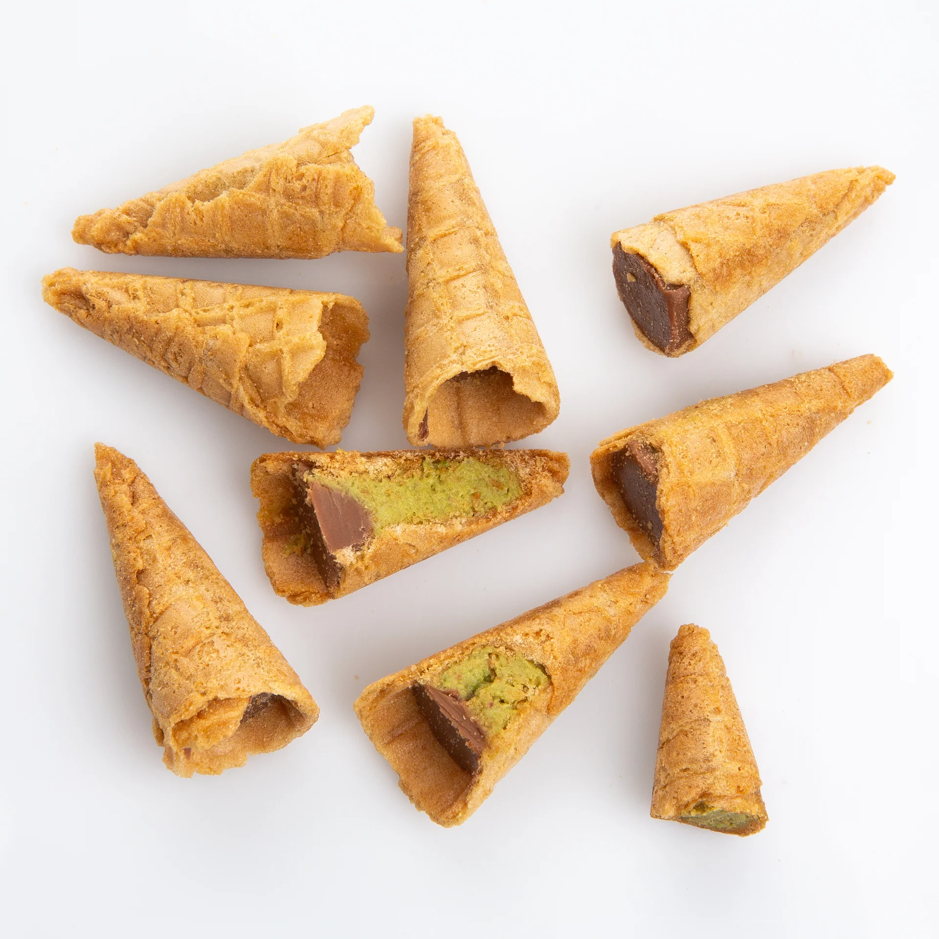 Dubai Chocolate Bite Size Mini Cones  - (12 Packs) - Image 6