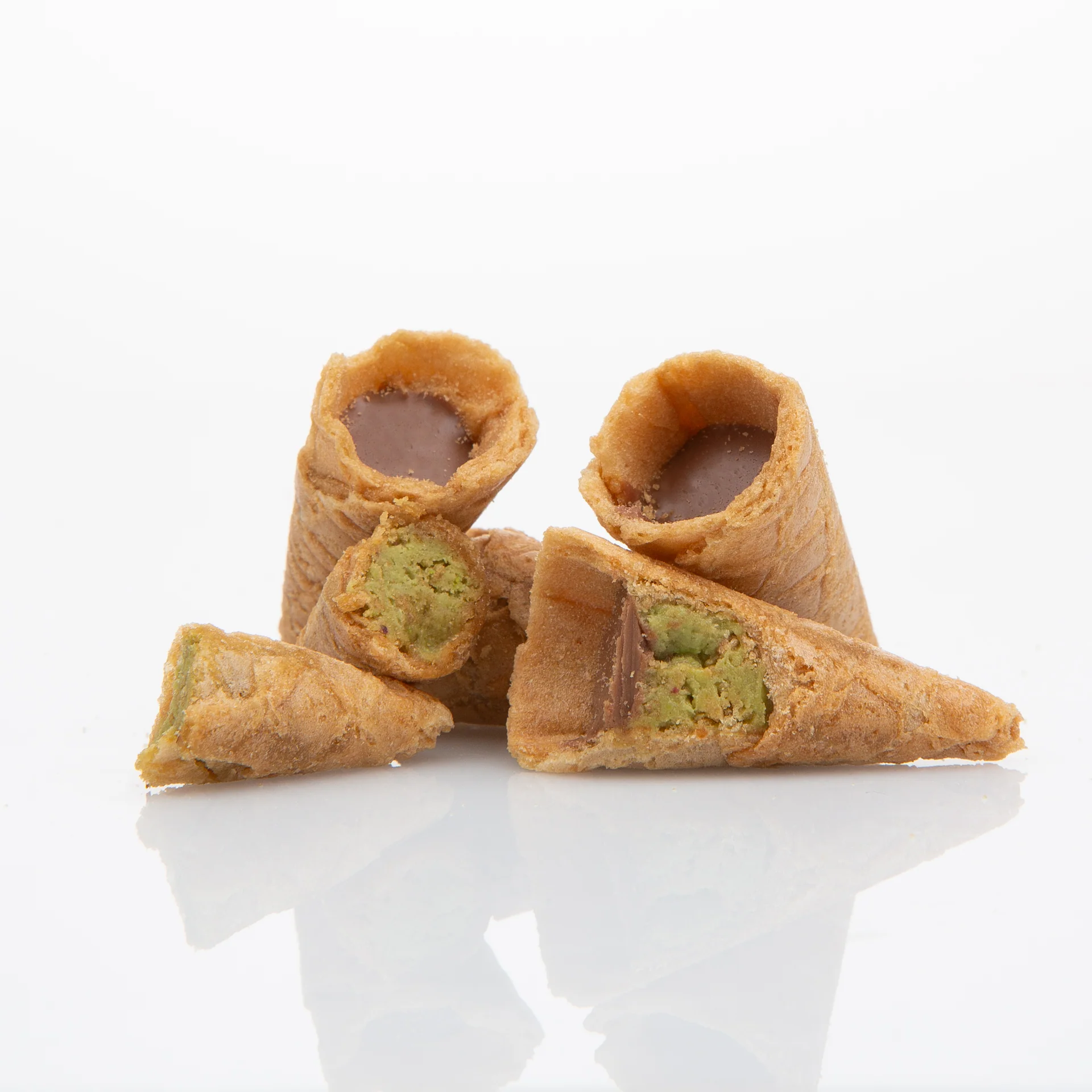 Dubai Chocolate Bite Size Mini Cones  - (12 Packs) - Image 7