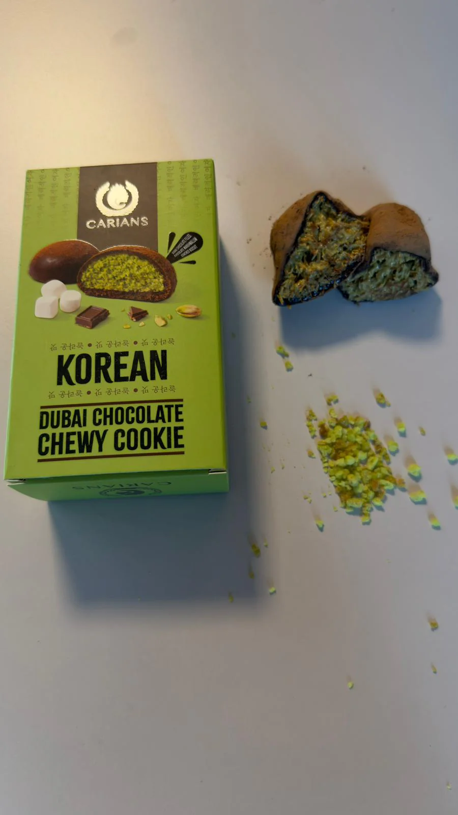 Viral Korean Chewy - Pistachio & Marshmallow Delight (72gr) 2.54 Oz - Image 9