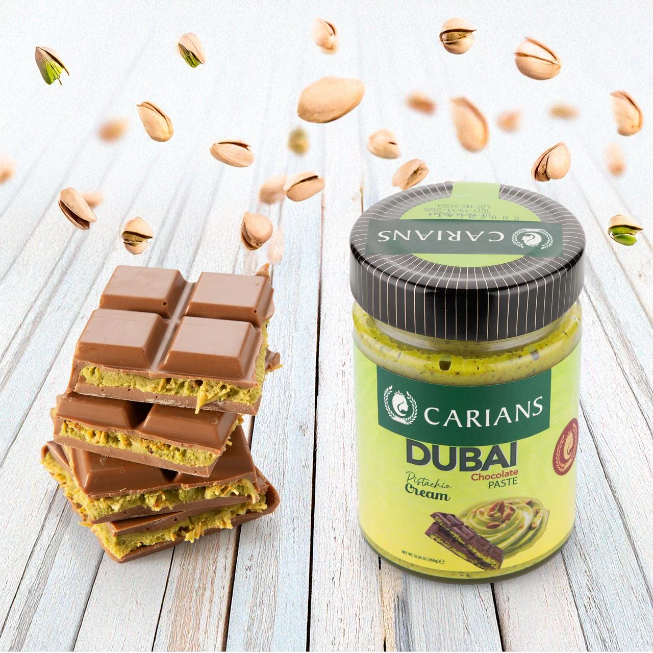 Pistachio Cream with Kataifi for Dubai Chocolate Bar - Image 5