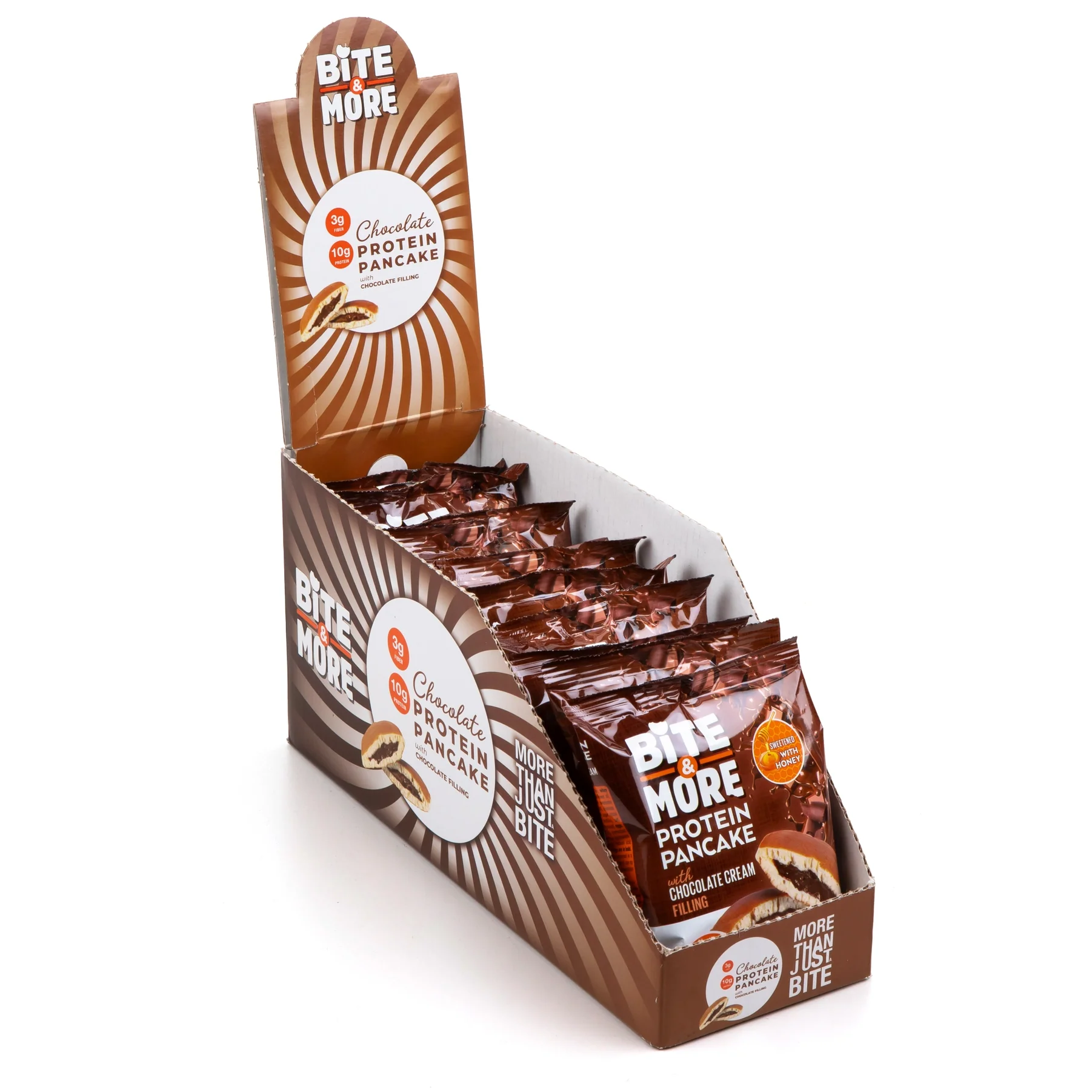 Protein Pancake, Chocolate flavor, Pillowy-Soft Pancake Joy (12 Piece) - Image 3