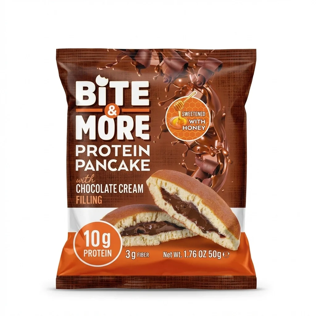 Protein Pancake, Chocolate flavor, Pillowy-Soft Pancake Joy (12 Piece) - Image 5