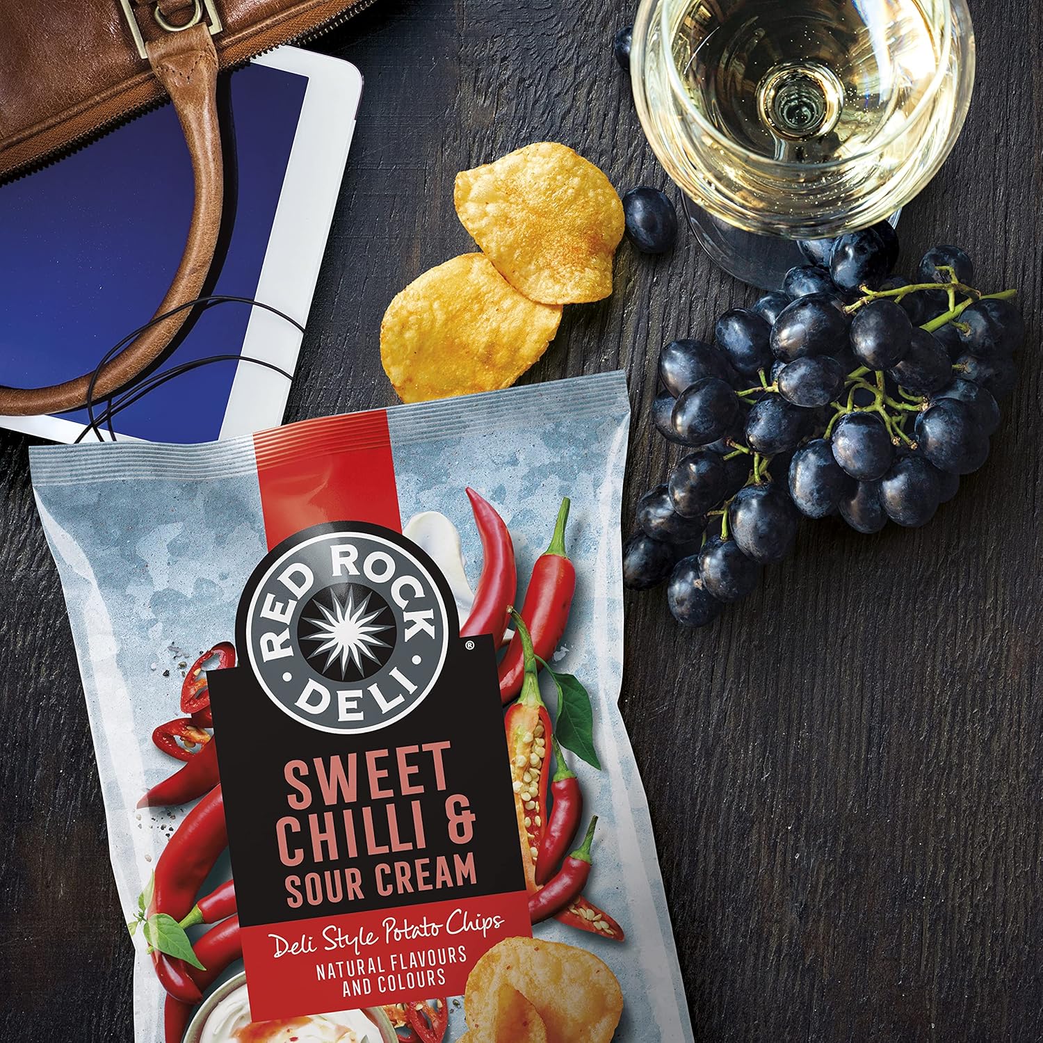 Australian Red Rock Deli Potato Chips Sweet Chilli And Sour Cream 3.17 oz (90g) - Image 4