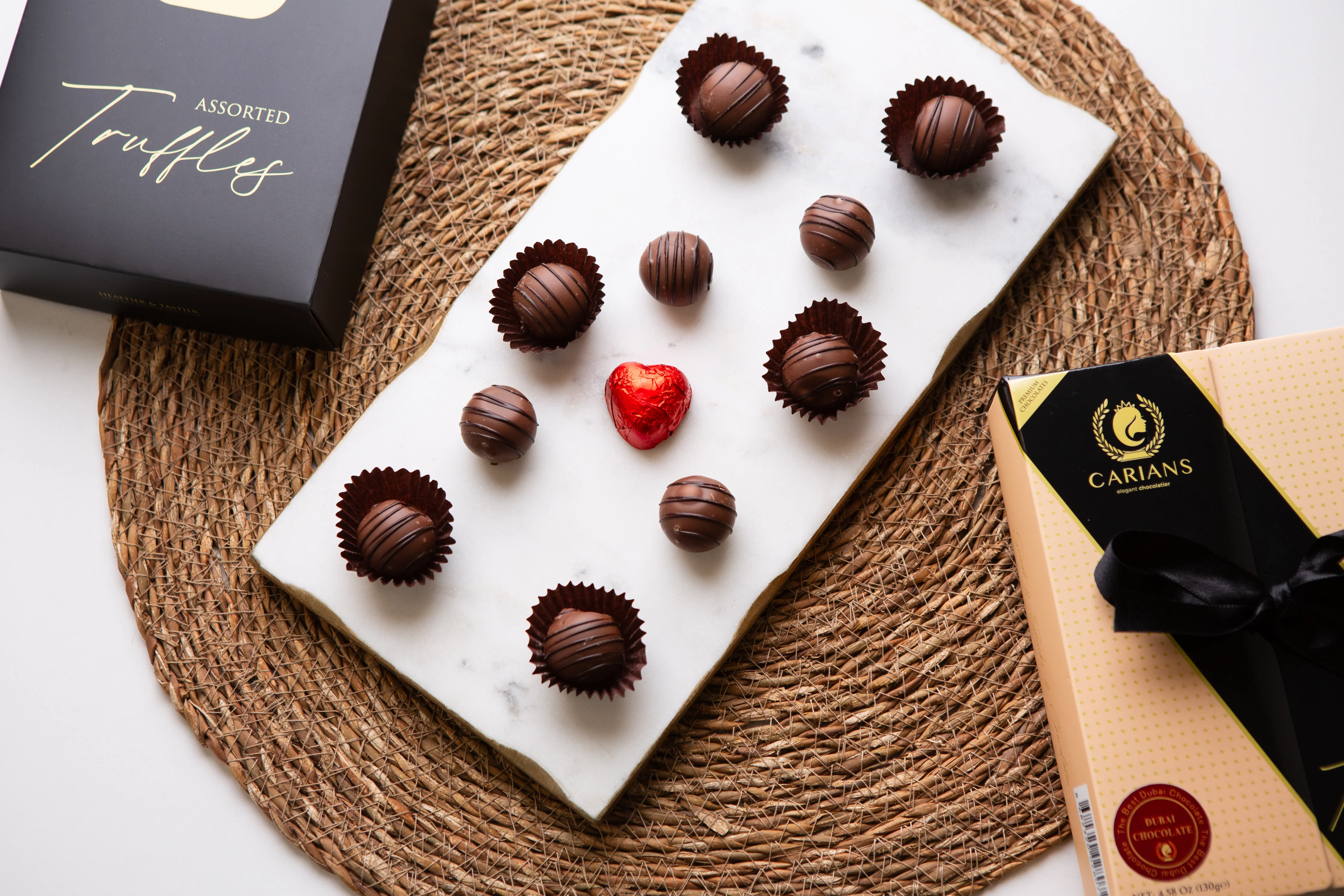 Viral Dubai Chocolate Truffles Elegant Box - Image 3