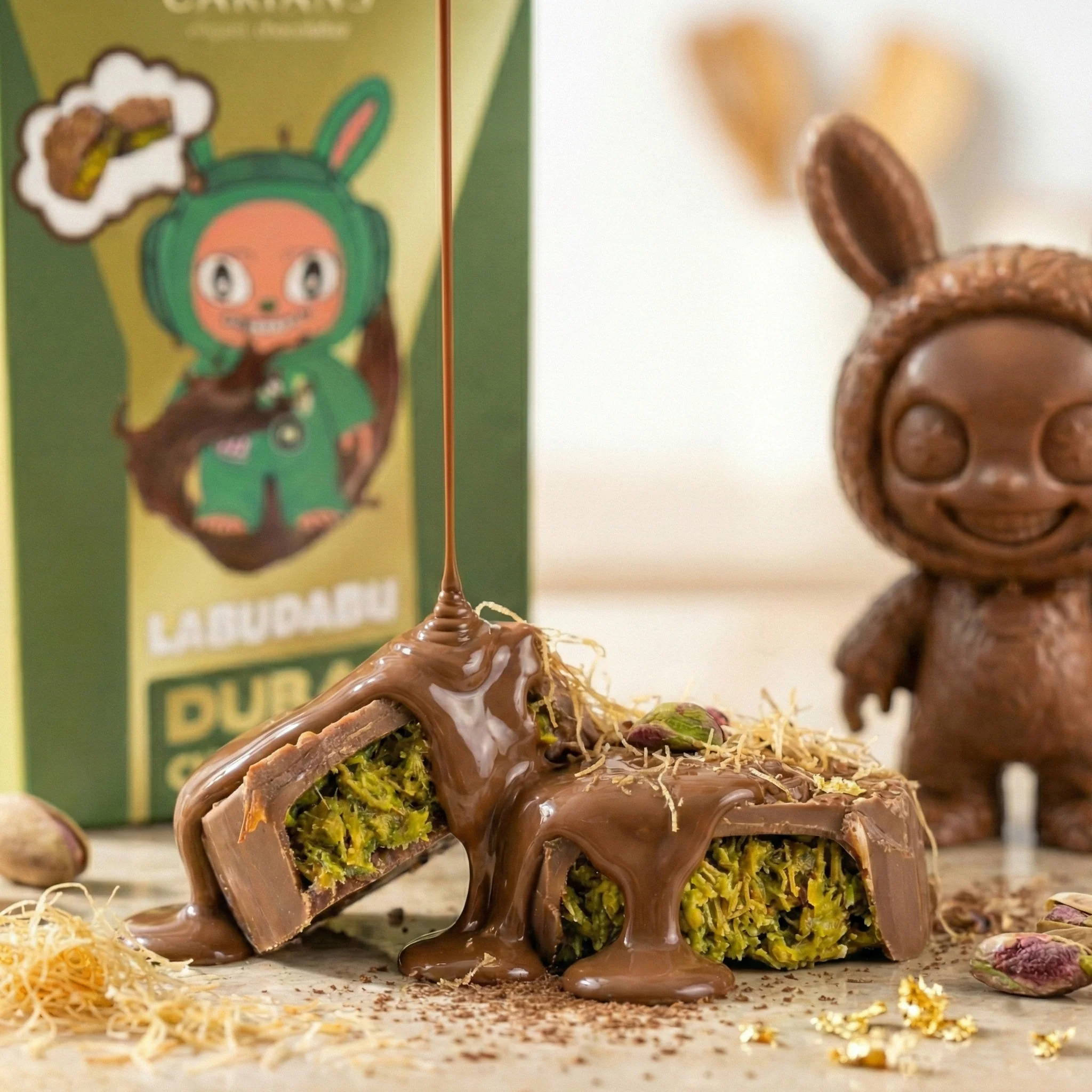 Viral Cartoon Dubai Chocolate Bar - Image 3