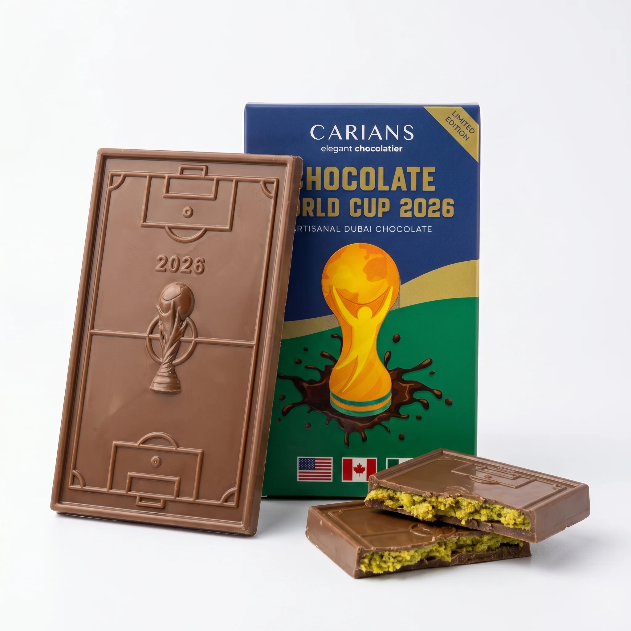 Viral World Cup Chocolate Bar 2.7oz (75g) - Image 3