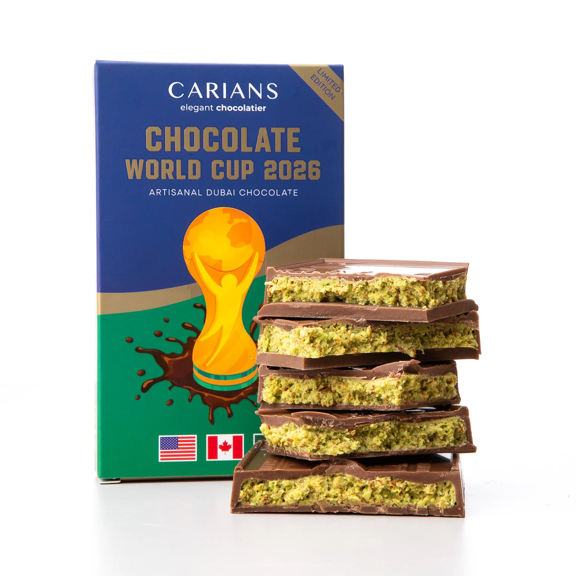 Viral World Cup Chocolate Bar 2.7oz (75g) - Image 4